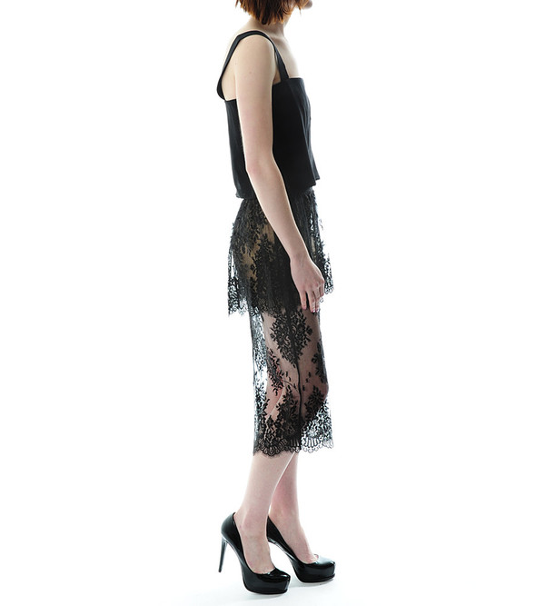 Peplum Lace Skirt Peplum Lace Skirt