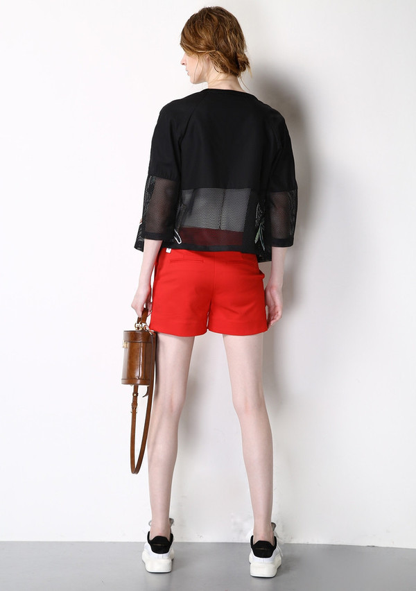 FEW MODA Handmade Embroidered Black Cropped Jacket FEW MODA Handmade Embroidered Black Cropped Jacket