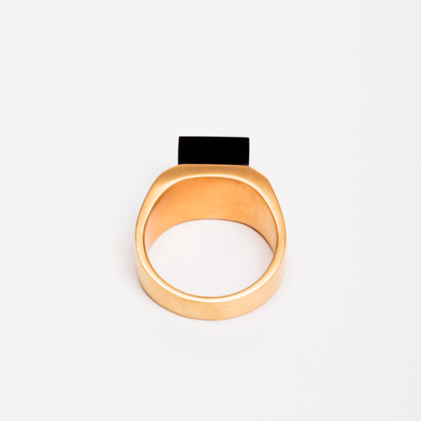 Ming Yu Wang Pixel Ring Onyx Ming Yu Wang Pixel Ring Onyx