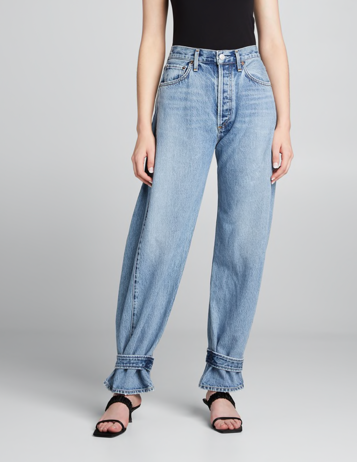 AGOLDE Cleo Cinched Wide Leg Jean 