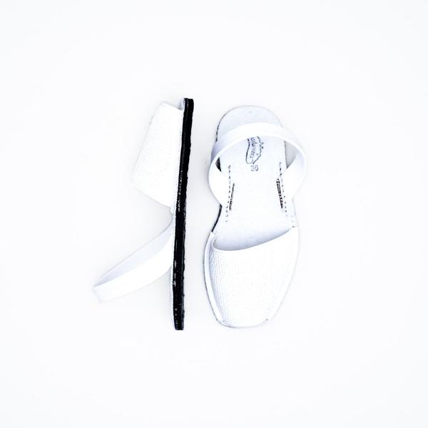 Riudavets Avarca Sandals - White Basket Riudavets Avarca Sandals - White Basket
