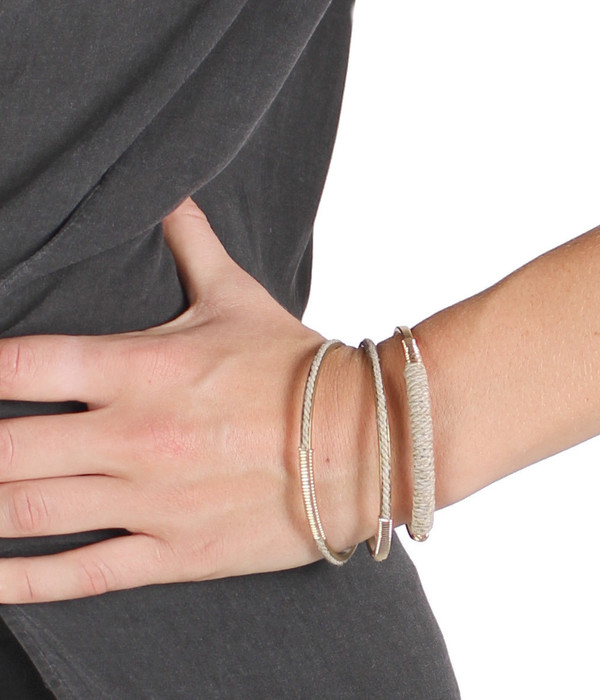 Bloom Cable Wrap Bangle Bloom Cable Wrap Bangle