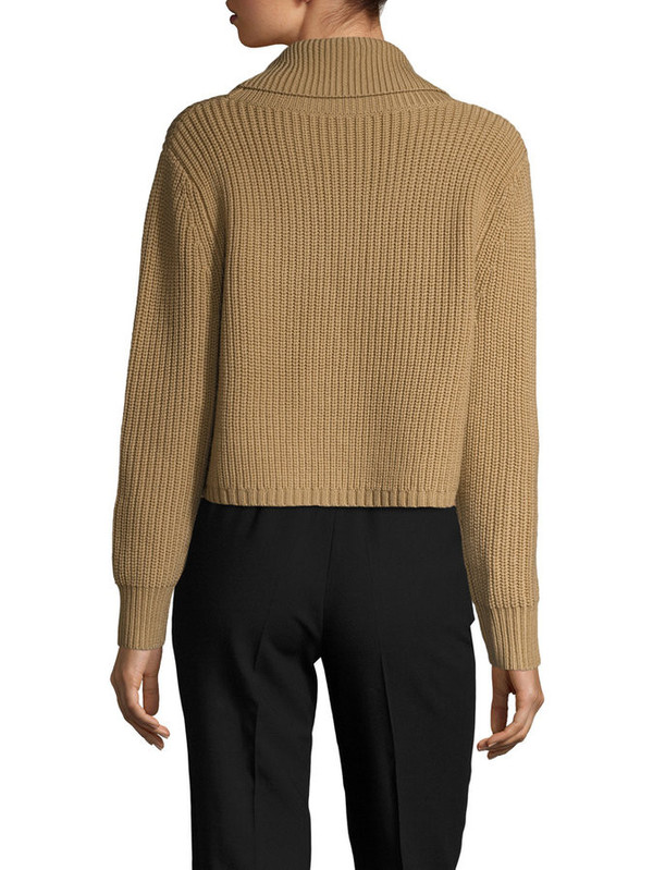 Cosette Louisa Cropped Cardigan Camel Cosette Louisa Cropped Cardigan Camel