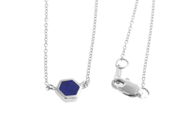 Shahla Karimi Mini Honey Necklace with Lapis Shahla Karimi Mini Honey Necklace with Lapis