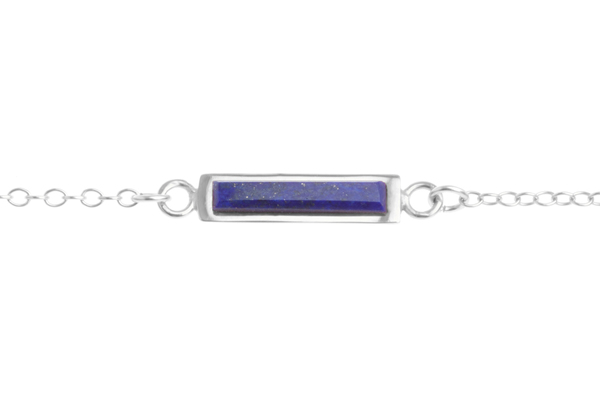 Shahla Karimi Bar Necklace with Lapis Shahla Karimi Bar Necklace with Lapis