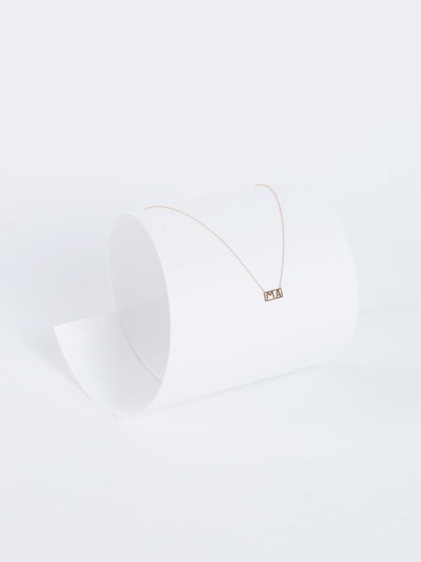 MA NECKLACE / 14k MA NECKLACE / 14k