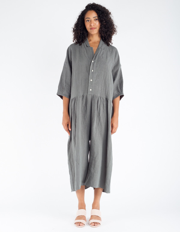 Ilana Kohn Steven Jumpsuit Graphite Ilana Kohn Steven Jumpsuit Graphite