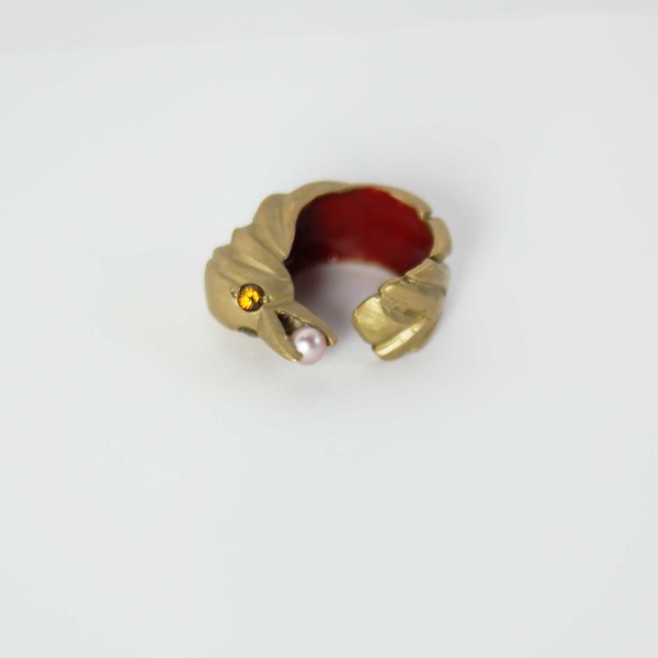 Natalie Frigo Bird With Treasure Ring Natalie Frigo Bird With Treasure Ring