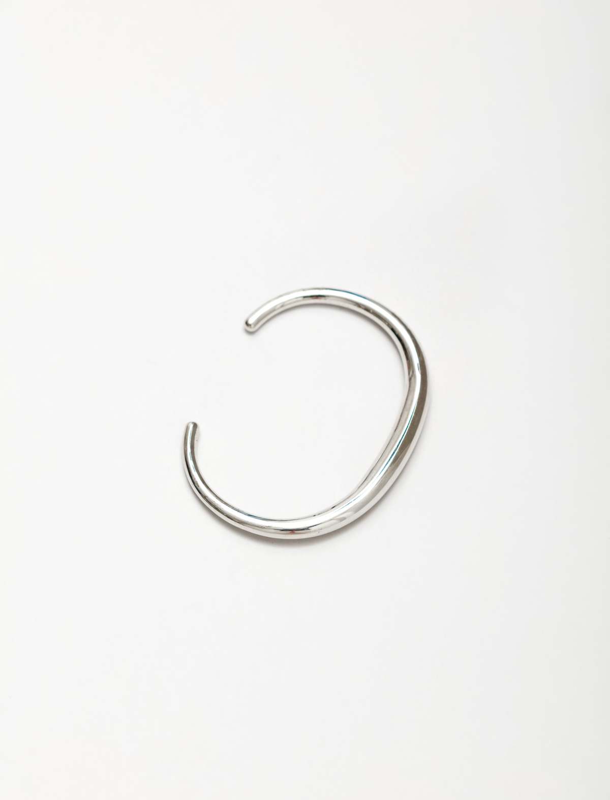 SNAKE POLISHED All SPLIT FAT RING Blues - www.obelele.lt
