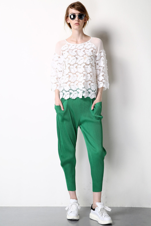 Light Feather Silk Top Light Feather Silk Top