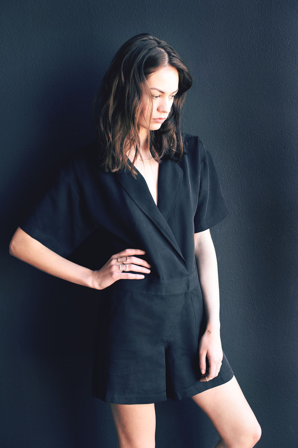 Cosette Gwyneth Short Sleeve Romper Cosette Gwyneth Short Sleeve Romper