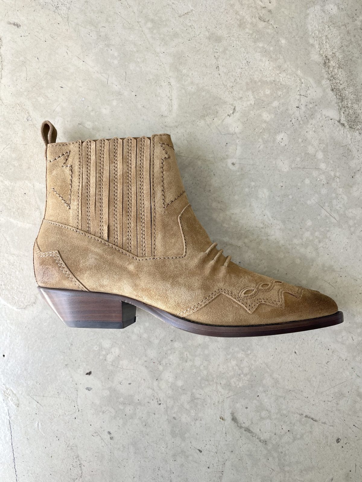 Roseanna Tucson Boots Beige Garmentory