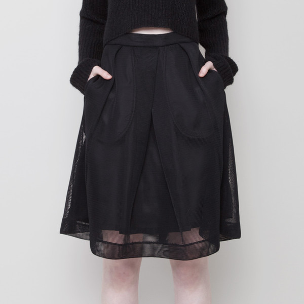 7115 by Szeki Fishnet A-Line Skirt 7115 by Szeki Fishnet A-Line Skirt