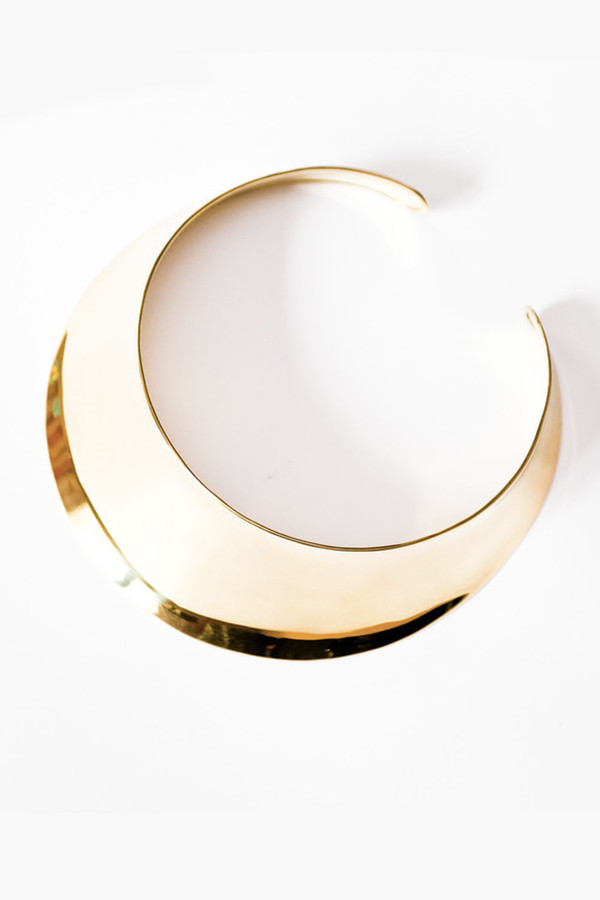 Bisjoux Curve Collar Necklace Bisjoux Curve Collar Necklace