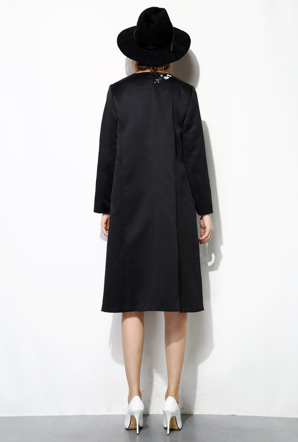 Few Moda Long Embroidered Coat Few Moda Long Embroidered Coat