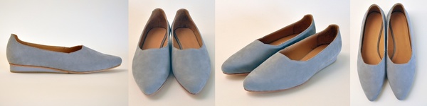 The Palatines "paratus" high vamp wedge | gray The Palatines "paratus" high vamp wedge | gray