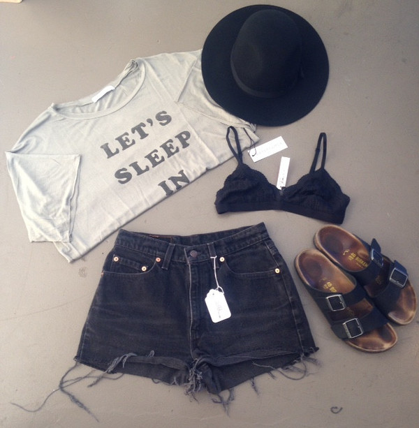 Daydreamer LA Let's Sleep In Tee Daydreamer LA Let's Sleep In Tee