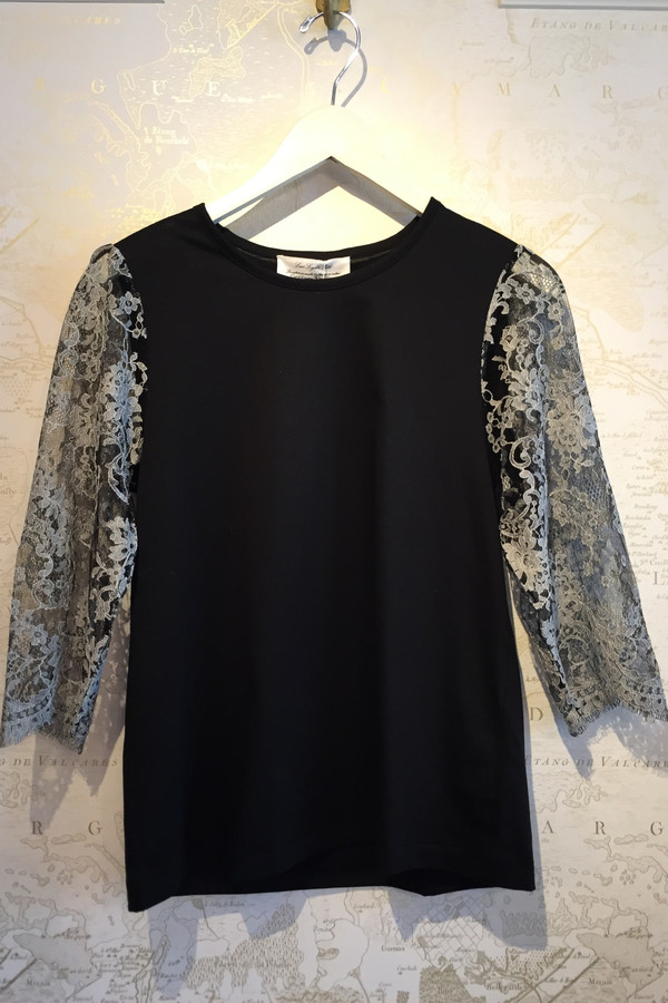 Leur Logette Lace Baseball Tee Leur Logette Lace Baseball Tee