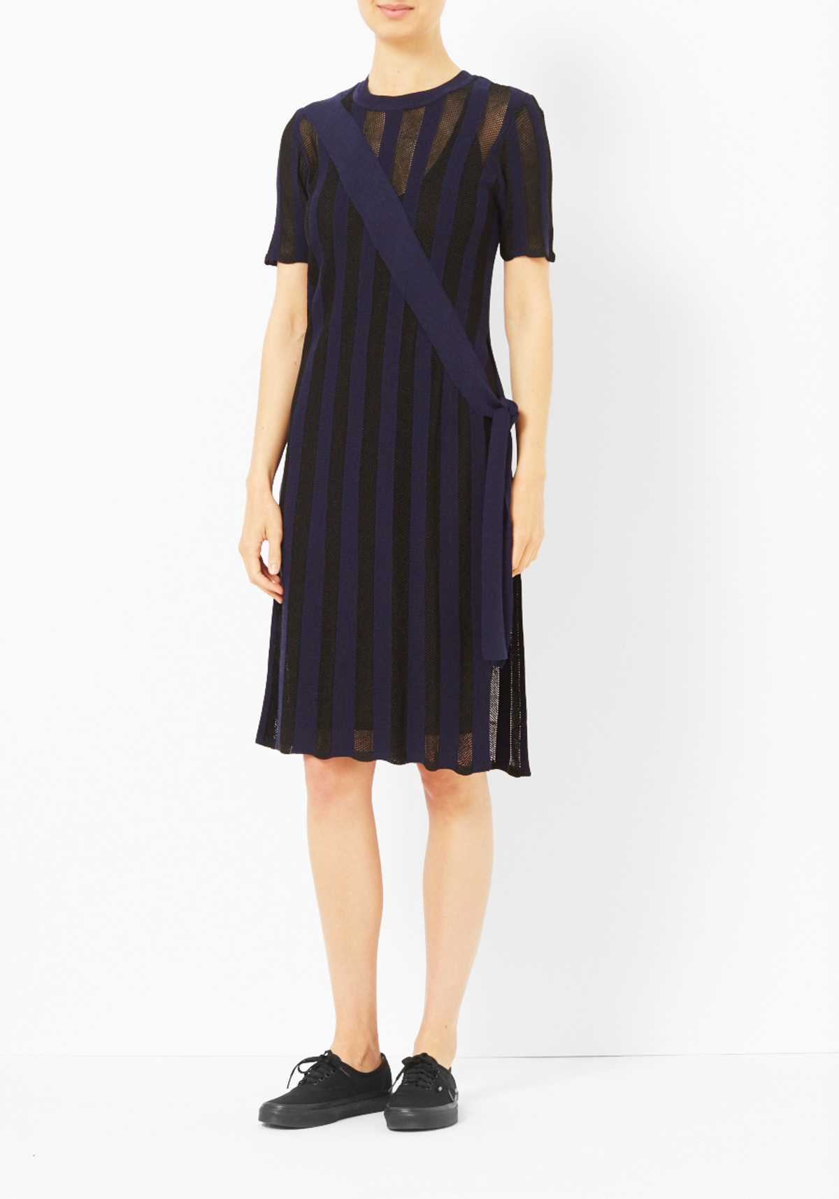 Opening Ceremony Knit Striped Dress 