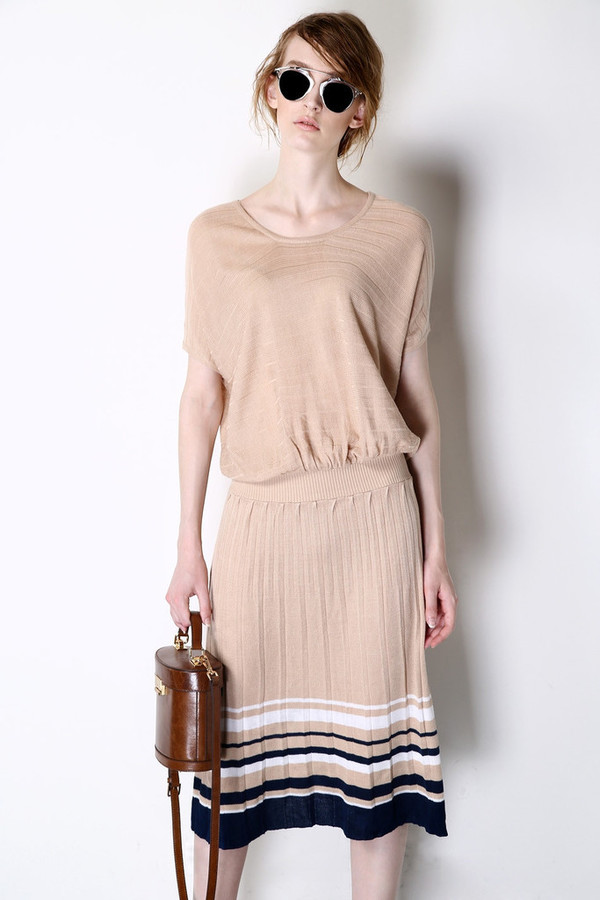 Few Moda Knitted Striped Dress Few Moda Knitted Striped Dress