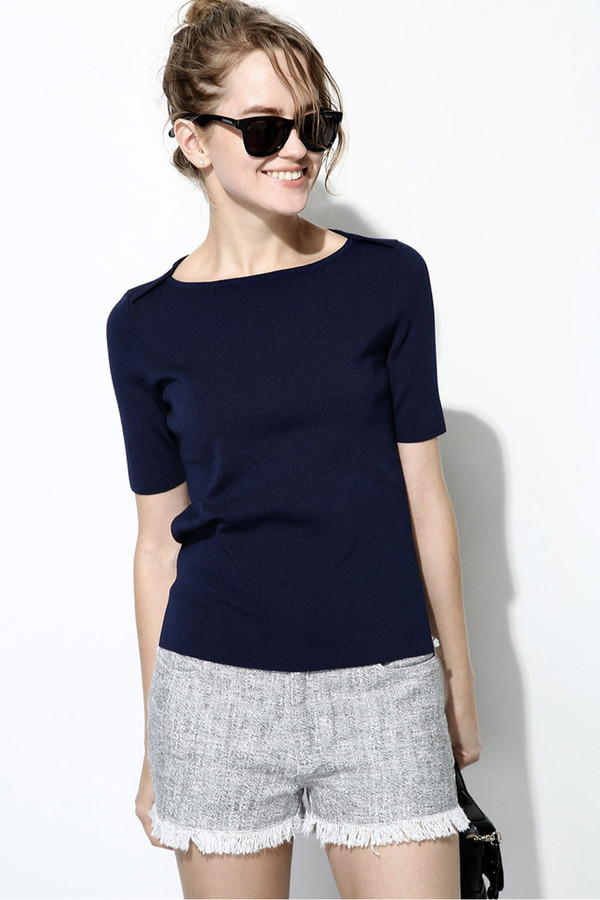 Few Moda Side Button Knit Top Few Moda Side Button Knit Top