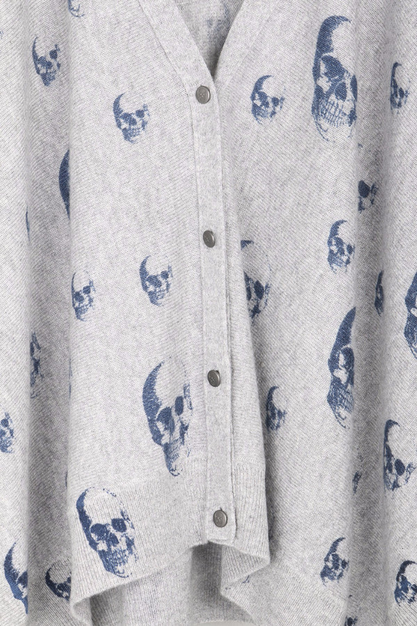 Skull Cashmere Chaos Swingy Cardigan Skull Cashmere Chaos Swingy Cardigan
