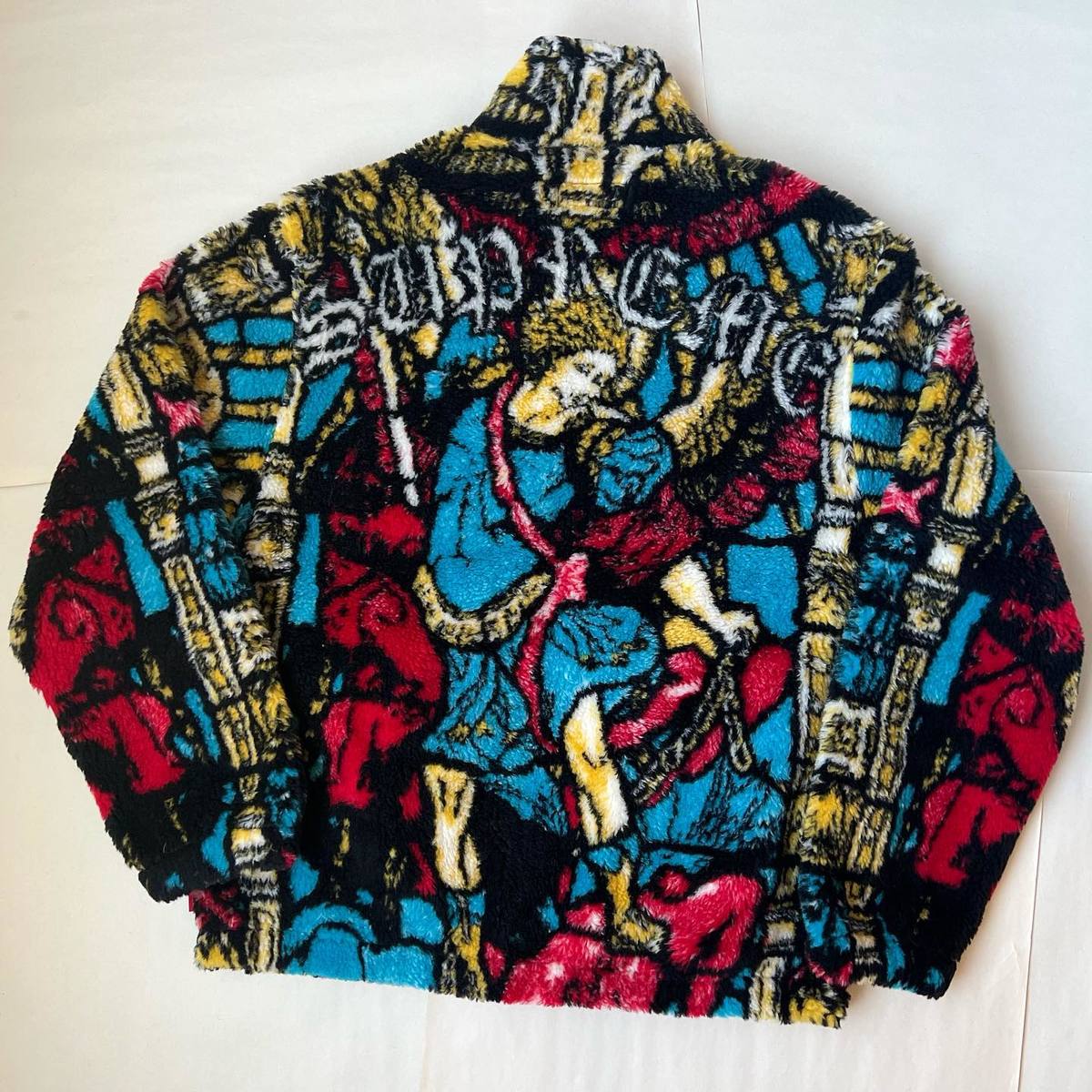 Supreme Saint Michael Fleece Jacket