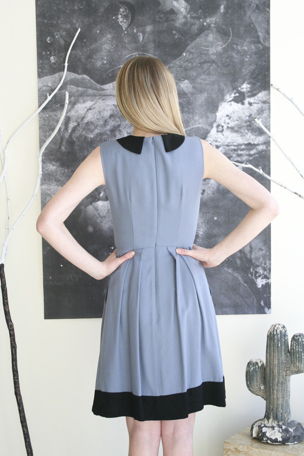 Birds of North America Hillstar Dress - Light Blue Birds of North America Hillstar Dress - Light Blue