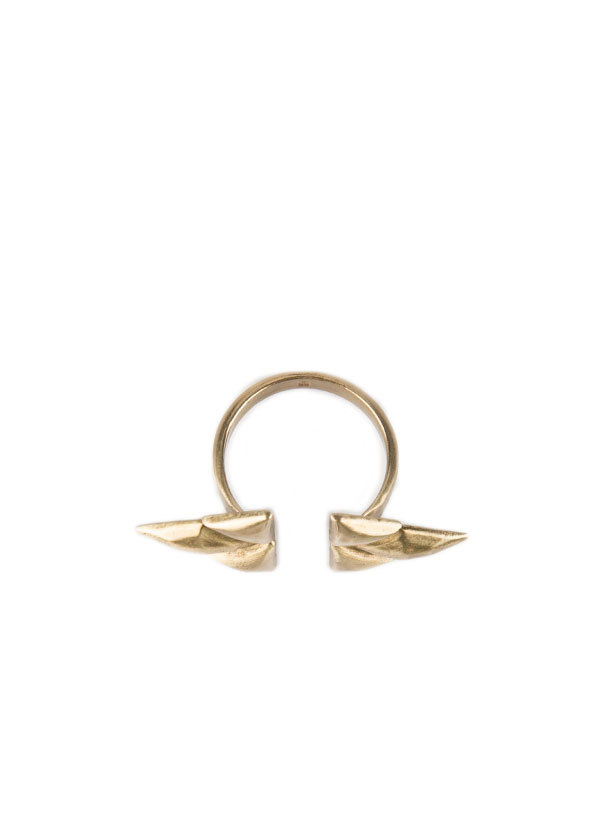 Bing Bang NYC Double Trident Ring Bing Bang NYC Double Trident Ring