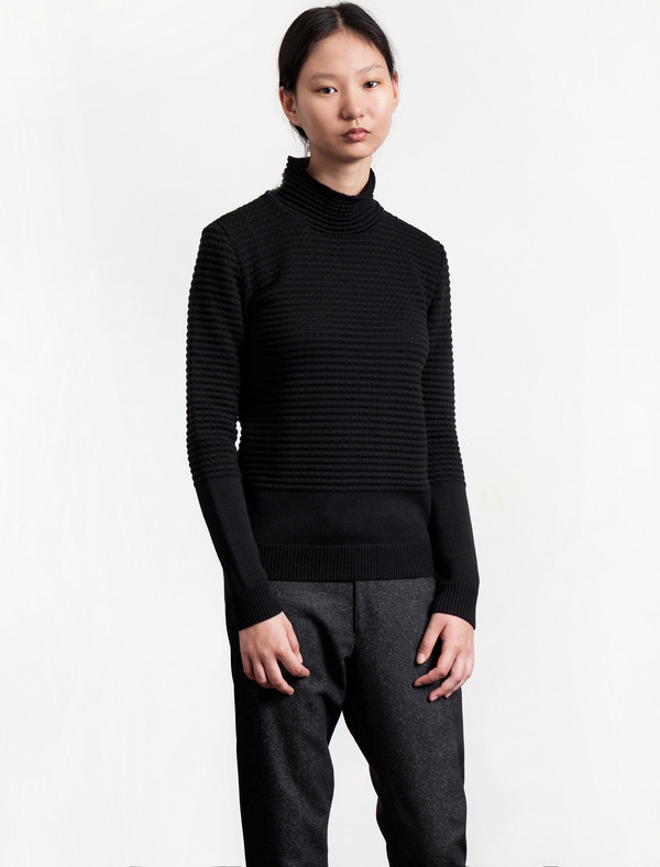 Stephan Schneider Jumper Acronym Black Stephan Schneider Jumper Acronym Black