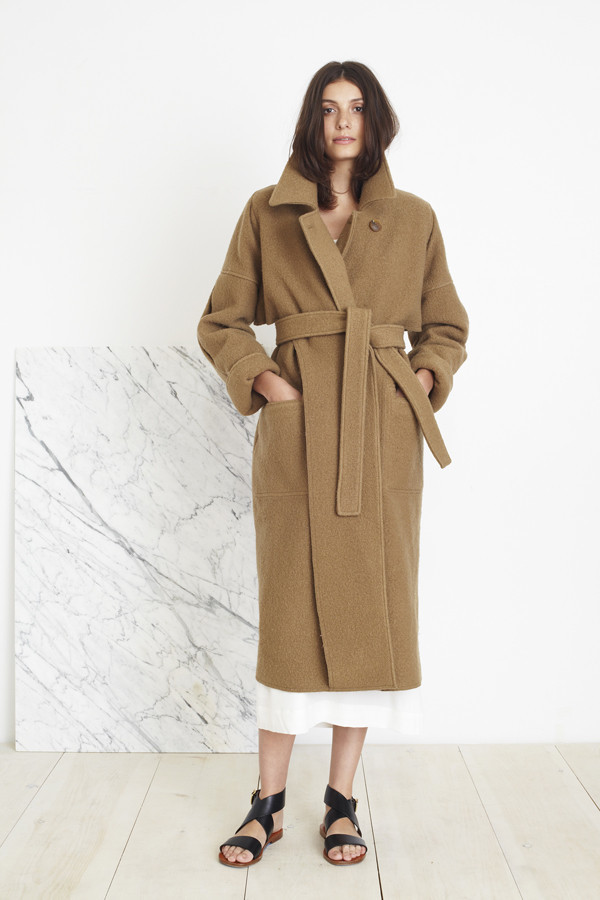 APIECE APART ILIANA WRAP COAT APIECE APART ILIANA WRAP COAT
