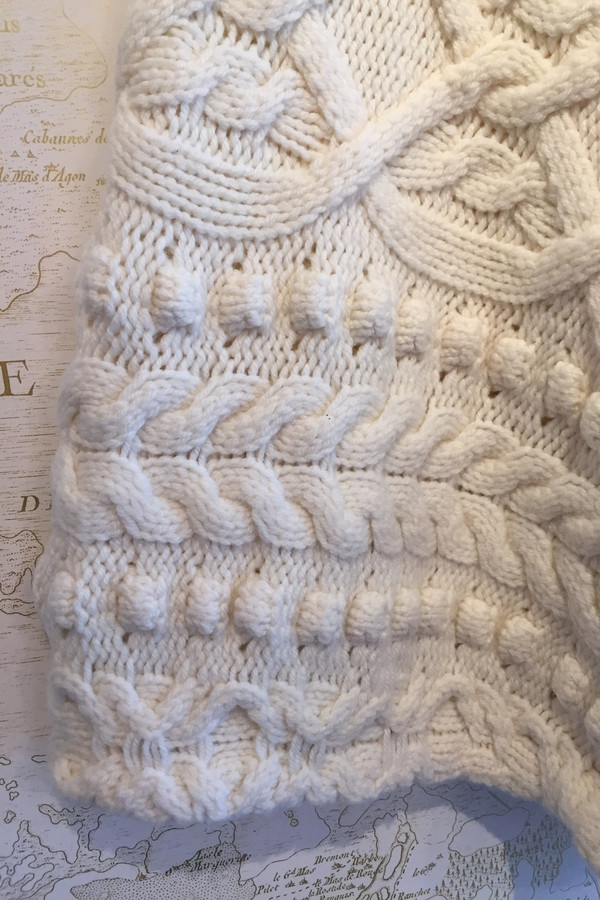 Rhié Cable knit flared skirt Rhié Cable knit flared skirt
