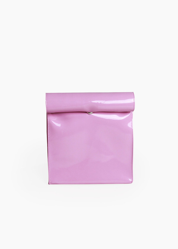 S M K Lady Pink Foldover Bag S M K Lady Pink Foldover Bag