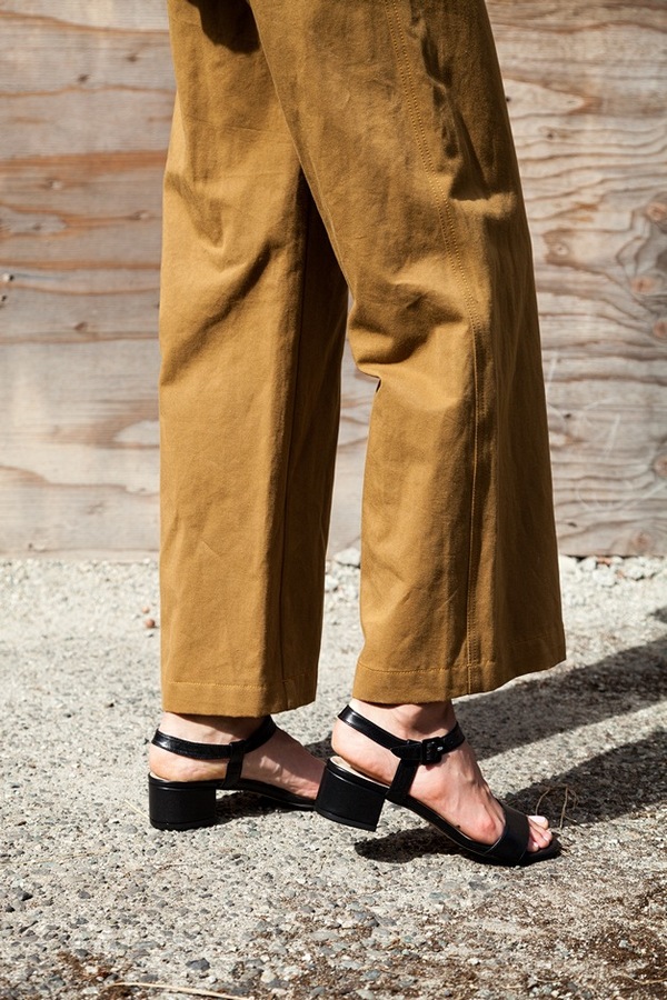 Maryam Nassir Zadeh Sophie Sandal-black calf Maryam Nassir Zadeh Sophie Sandal-black calf
