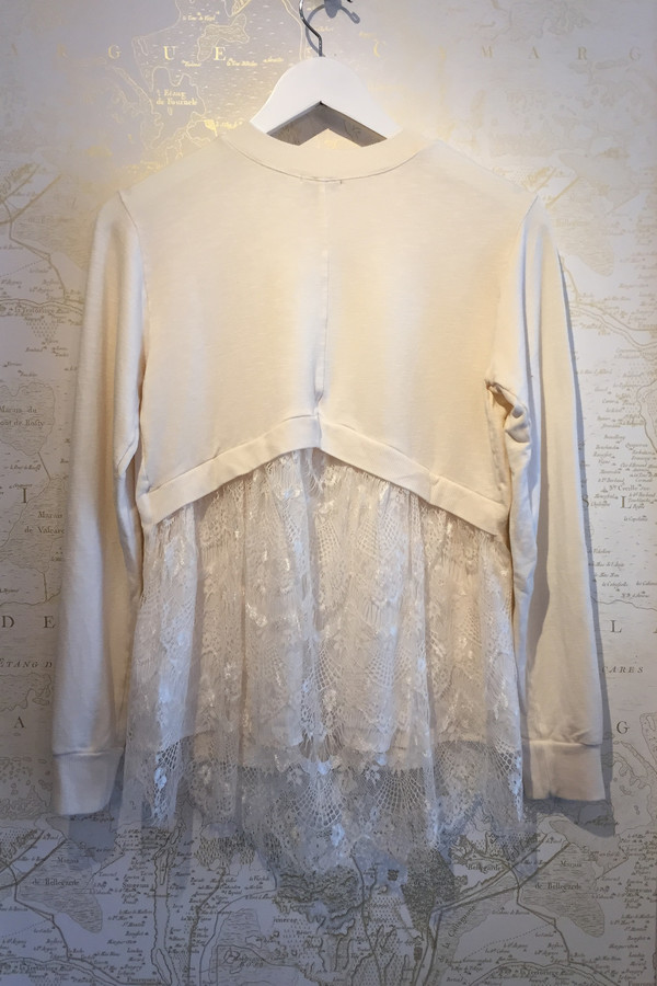 Clu Sweatshirt with lace back Clu Sweatshirt with lace back