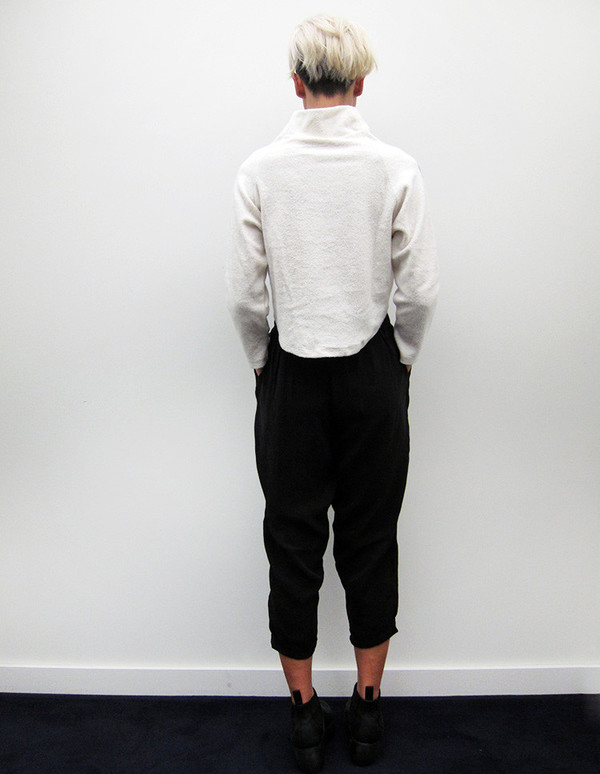 Eckhaus Latta Crop Sweatshirt | My Own Private I Don't Know Eckhaus Latta Crop Sweatshirt | My Own Private I Don't Know