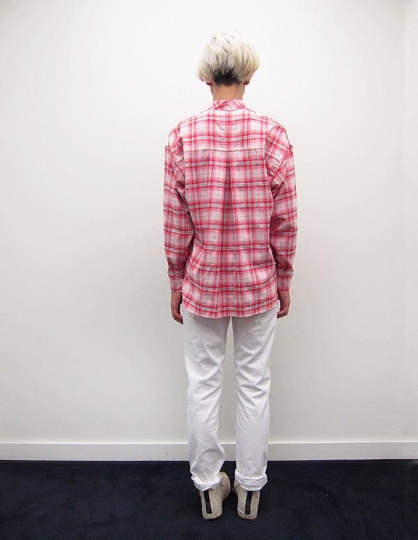 Eckhaus Latta Button Down | Red Plaid Eckhaus Latta Button Down | Red Plaid