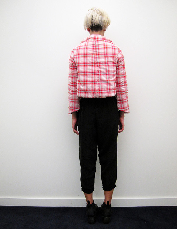 Eckhaus Latta Padded Top w/Open Shoulder Eckhaus Latta Padded Top w/Open Shoulder