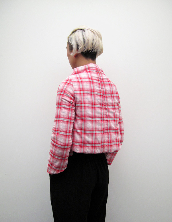 Eckhaus Latta Padded Top w/Open Shoulder Eckhaus Latta Padded Top w/Open Shoulder