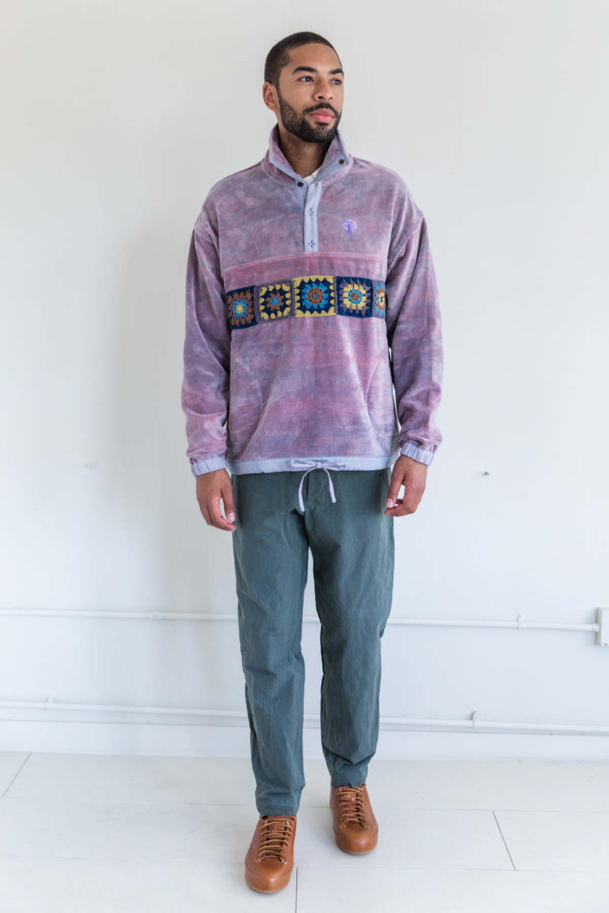 STORY MFG. POLITE PULLOVER PURPLE SSP | TODAY CLOTHING