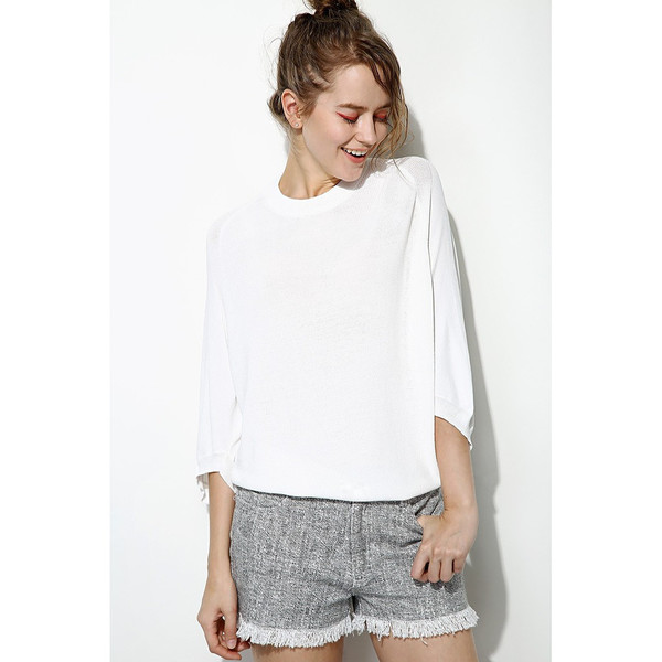 FEW MODA Slouchy Ice Silk Sweater FEW MODA Slouchy Ice Silk Sweater