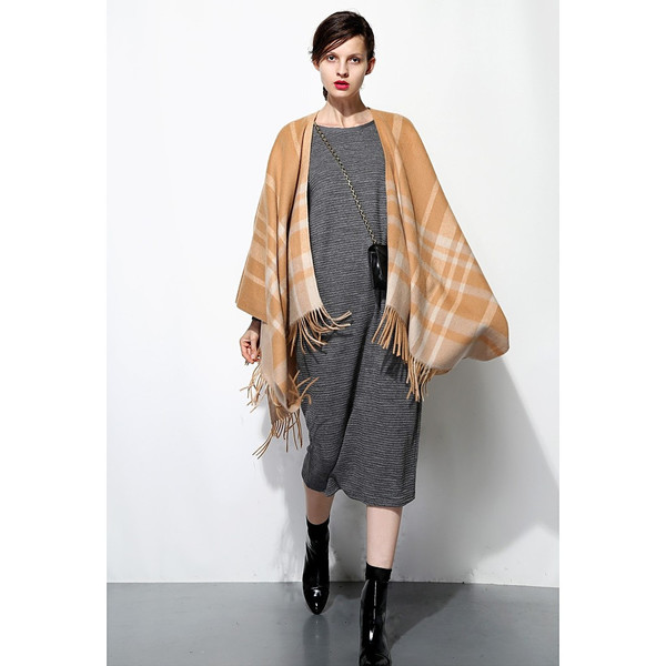Textured Knit Sweater Dress With Pockets Textured Knit Sweater Dress With Pockets