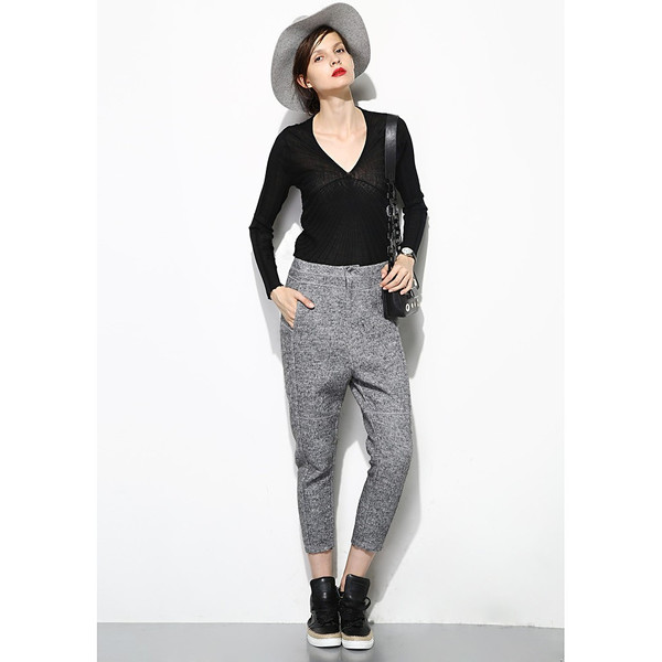 V-Neck Wool Textured Sweater V-Neck Wool Textured Sweater