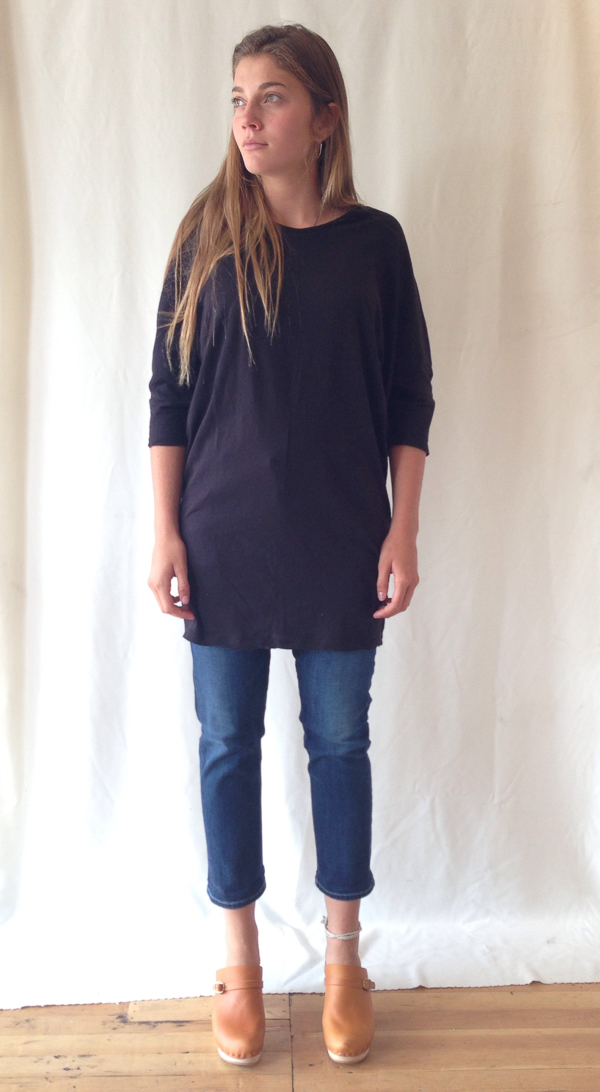 Black Crane Wide Dress Black Crane Wide Dress
