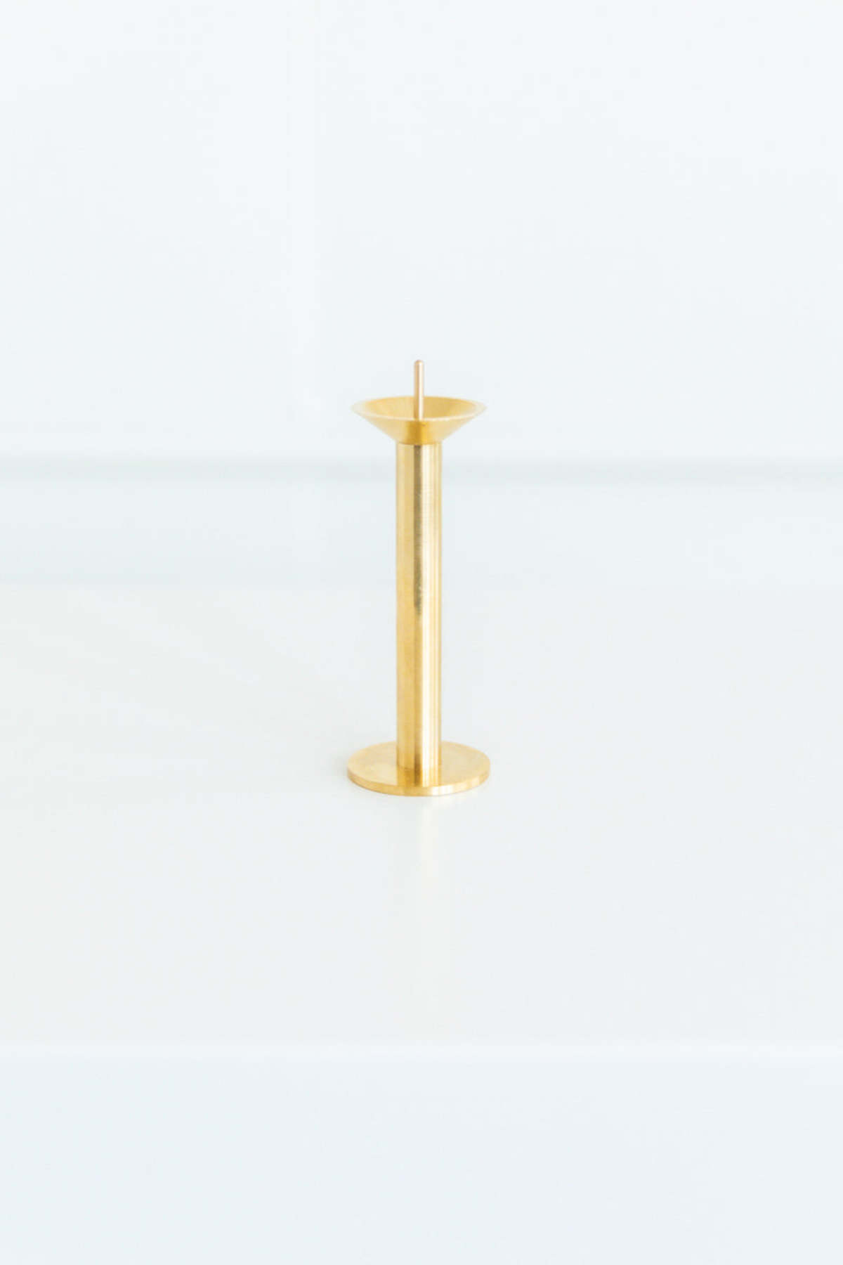Takazawa BRASS CANDLE STAND Gold Garmentory