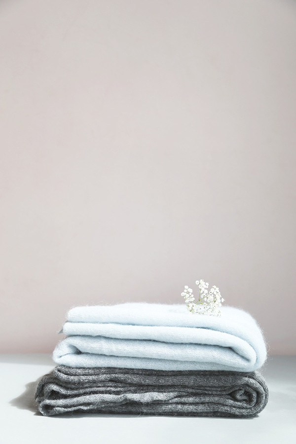DES PETITS HAUTS BRISILIE SKY BLUE SCARF DES PETITS HAUTS BRISILIE SKY BLUE SCARF
