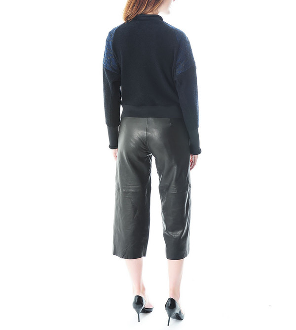 3.1 Phillip Lim Charmeuse Sweatshirt w Utility Strap 3.1 Phillip Lim Charmeuse Sweatshirt w Utility Strap