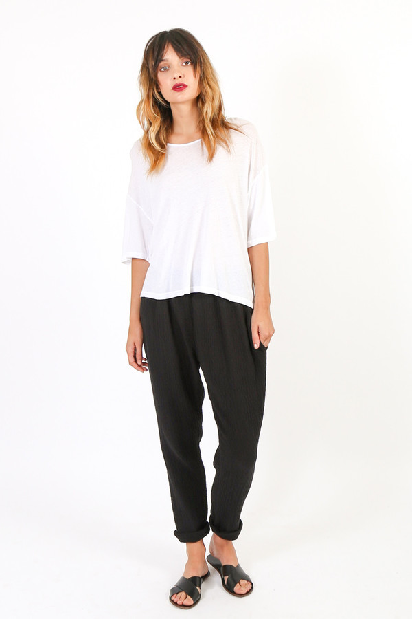 Black Crane Quilt Pant Black Crane Quilt Pant