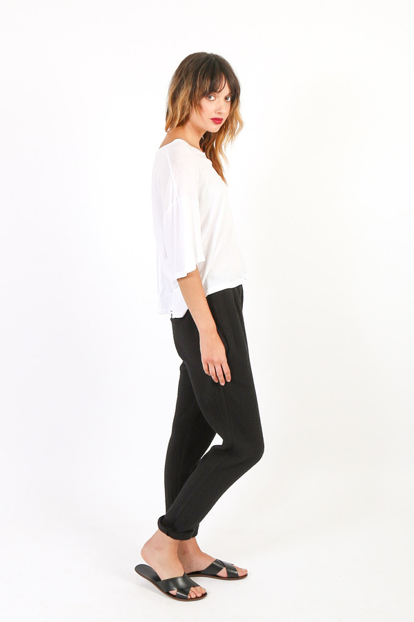 Black Crane Quilt Pant Black Crane Quilt Pant