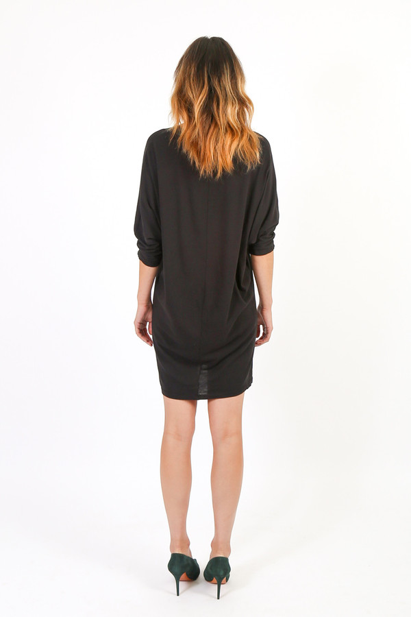Black Crane Wide Dress Black Crane Wide Dress